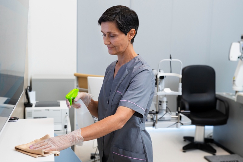 Cleaning and Disinfecting in Health Care Environment